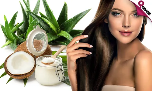 Organic Hair Treatments: Aloe Vera OR Coconut!